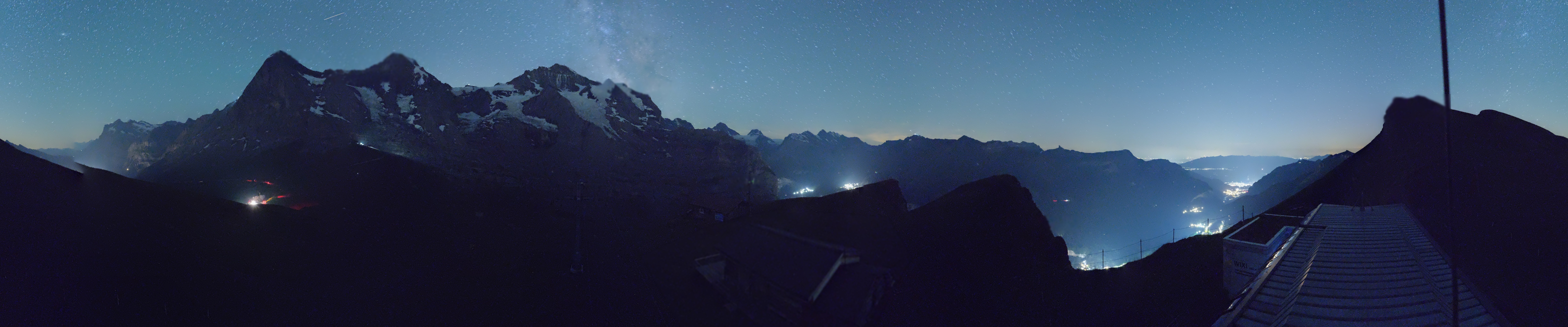 Archiv Foto Webcam Kleine Scheidegg-Lauberhorn, Grindelwald
