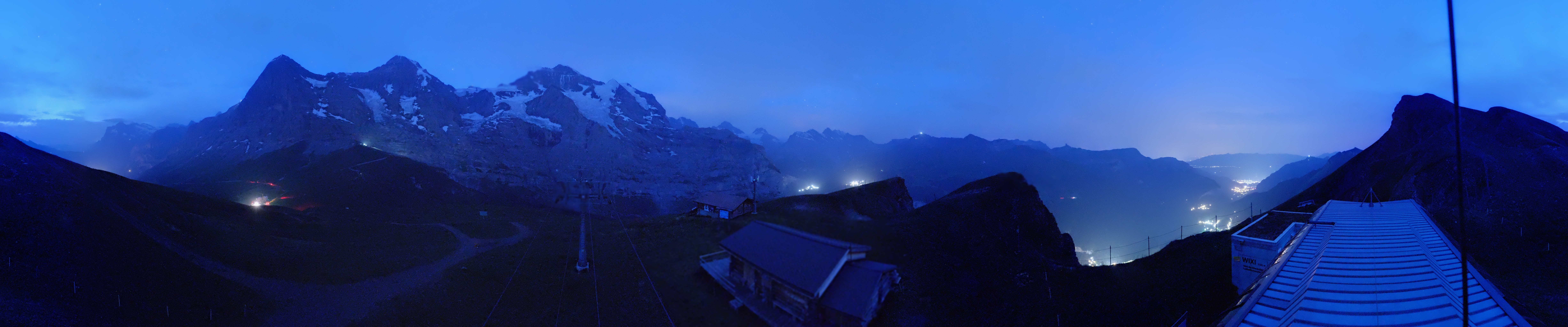 Archiv Foto Webcam Kleine Scheidegg-Lauberhorn, Grindelwald
