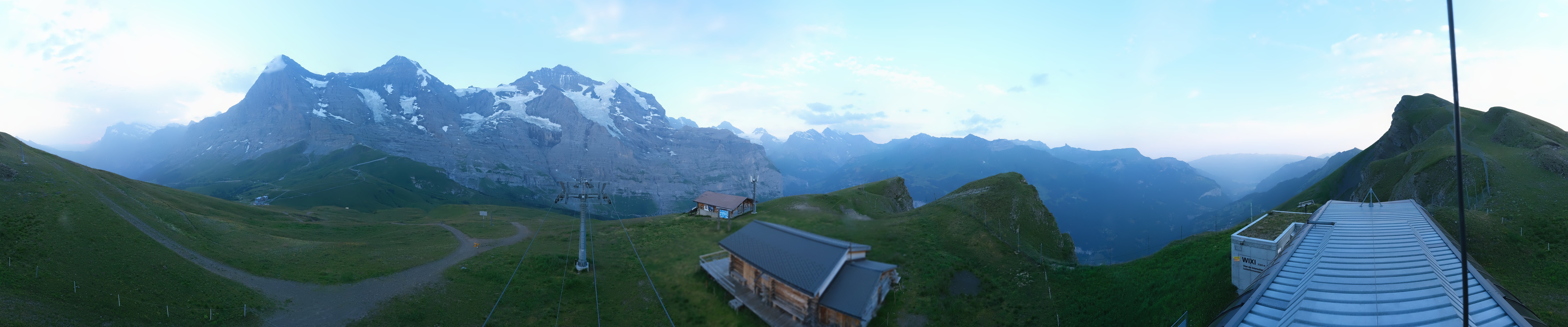 Archiv Foto Webcam Kleine Scheidegg-Lauberhorn, Grindelwald