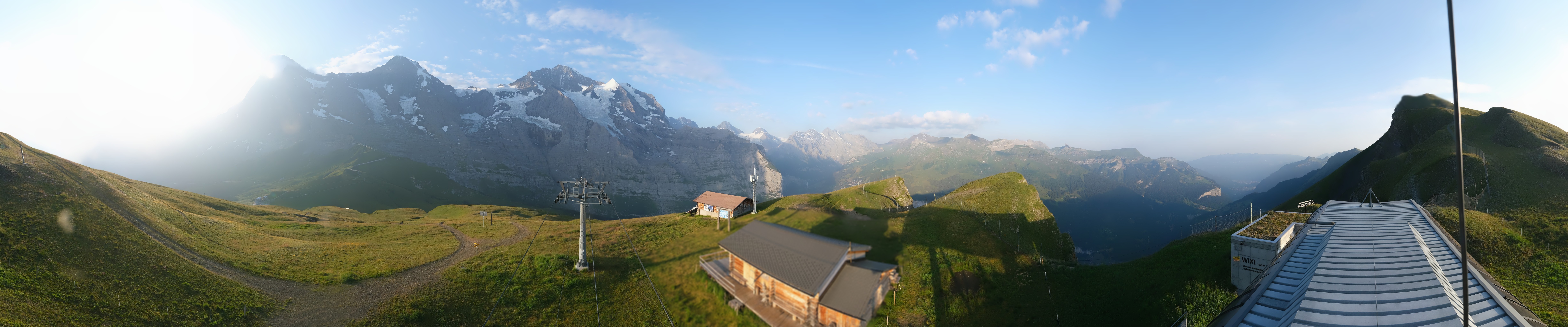 Archiv Foto Webcam Kleine Scheidegg-Lauberhorn, Grindelwald