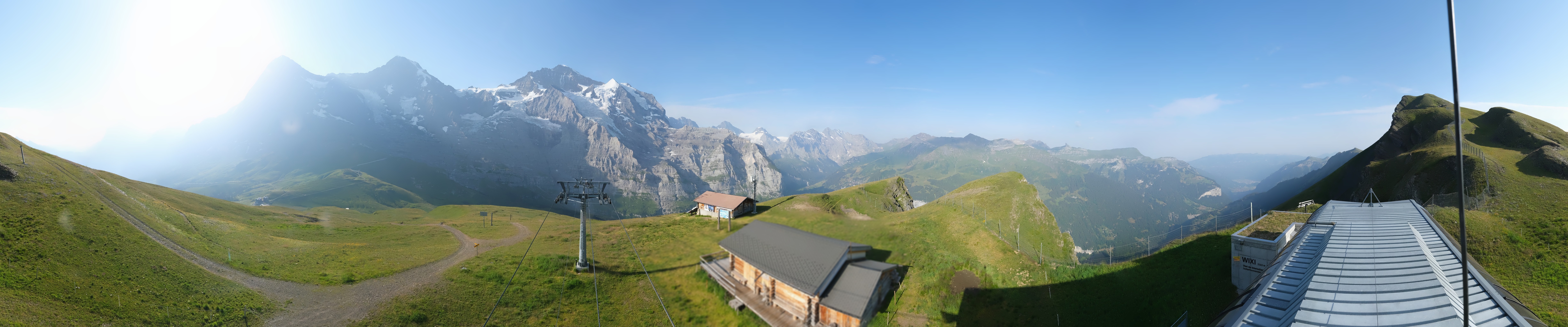 Archiv Foto Webcam Kleine Scheidegg-Lauberhorn, Grindelwald
