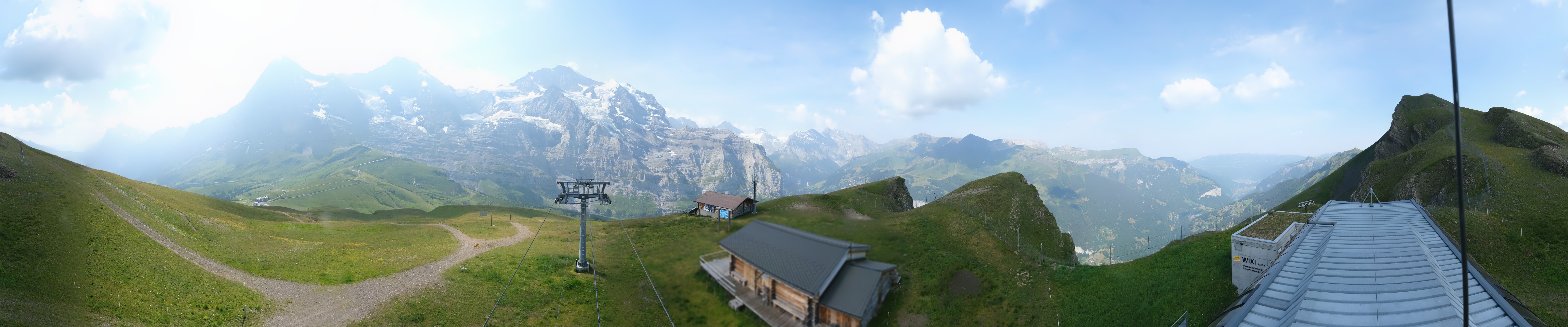 Archiv Foto Webcam Kleine Scheidegg-Lauberhorn, Grindelwald