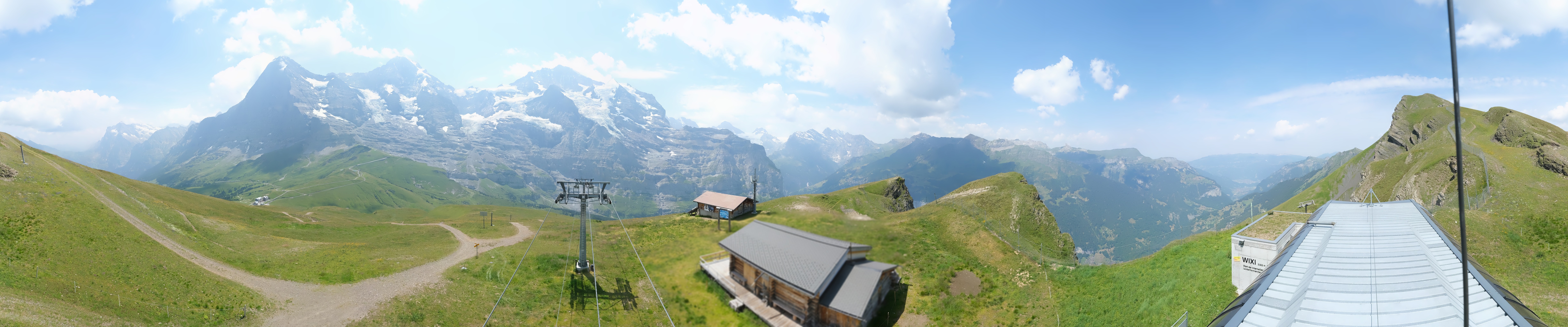 Archiv Foto Webcam Kleine Scheidegg-Lauberhorn, Grindelwald