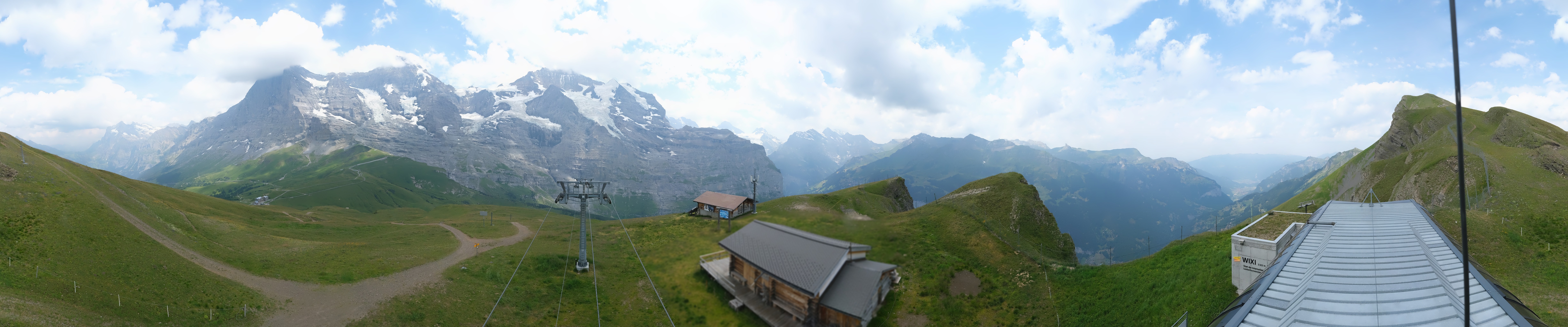 Archiv Foto Webcam Kleine Scheidegg-Lauberhorn, Grindelwald