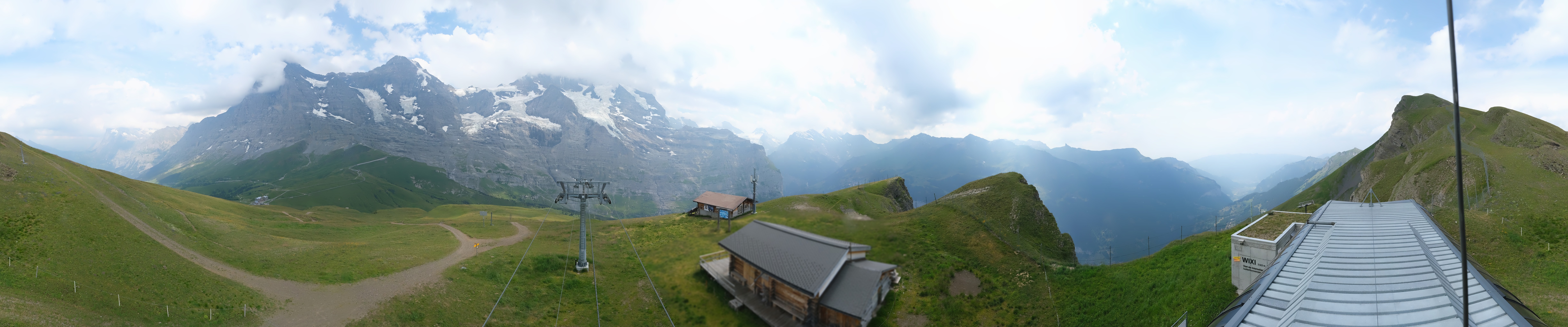 Archiv Foto Webcam Kleine Scheidegg-Lauberhorn, Grindelwald