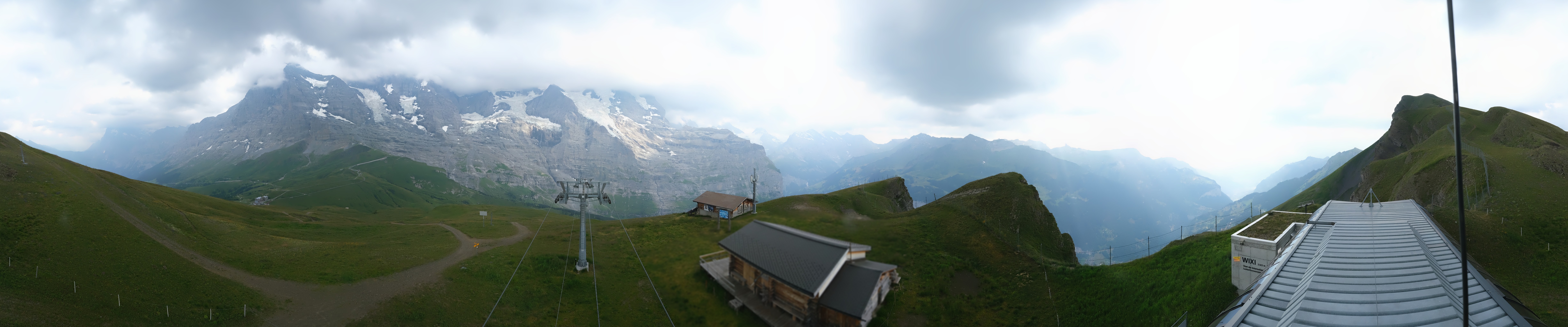 Archiv Foto Webcam Kleine Scheidegg-Lauberhorn, Grindelwald