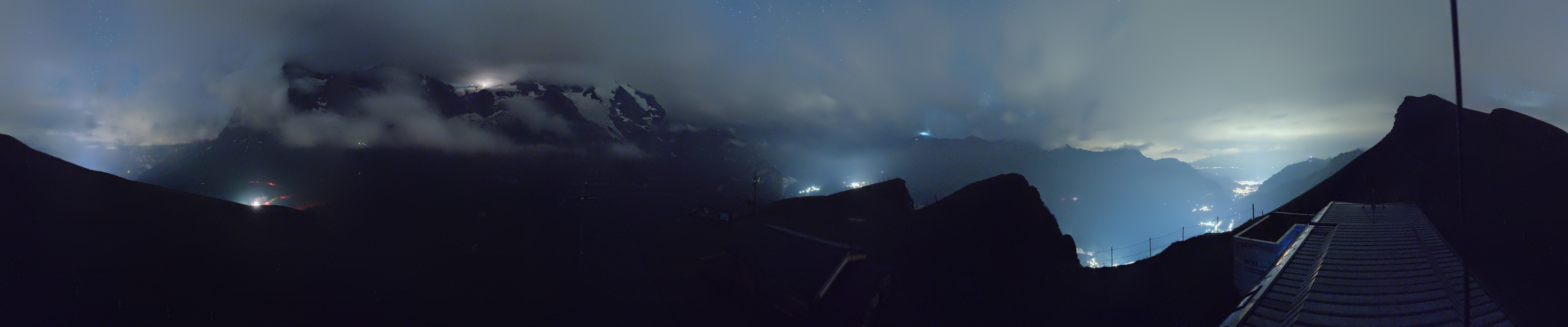 Archived image Webcam Top Station Lauberhorn, Grindelwald