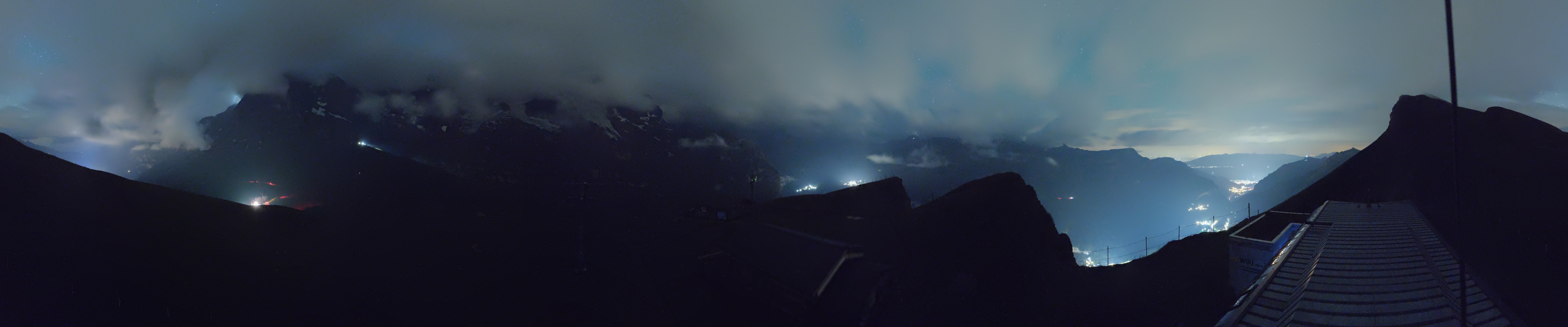 Archived image Webcam Top Station Lauberhorn, Grindelwald