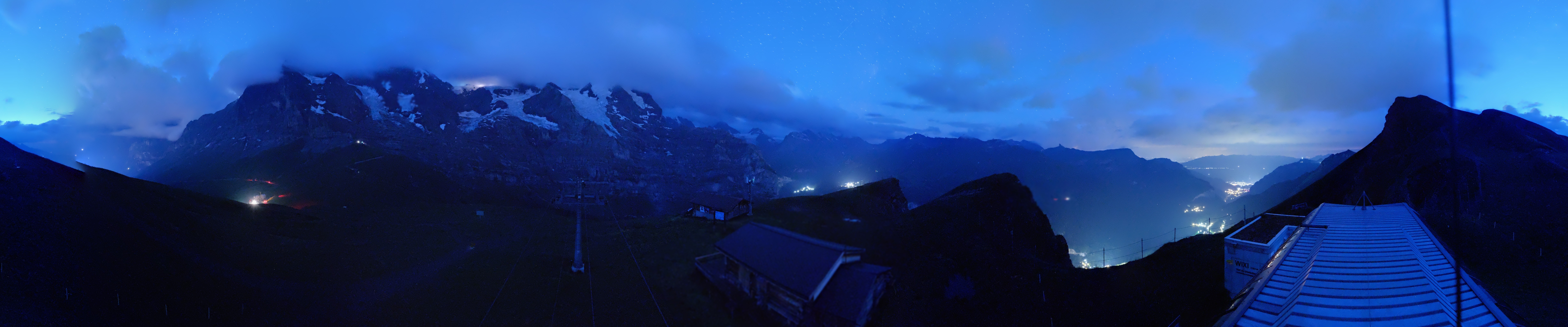 Archived image Webcam Top Station Lauberhorn, Grindelwald