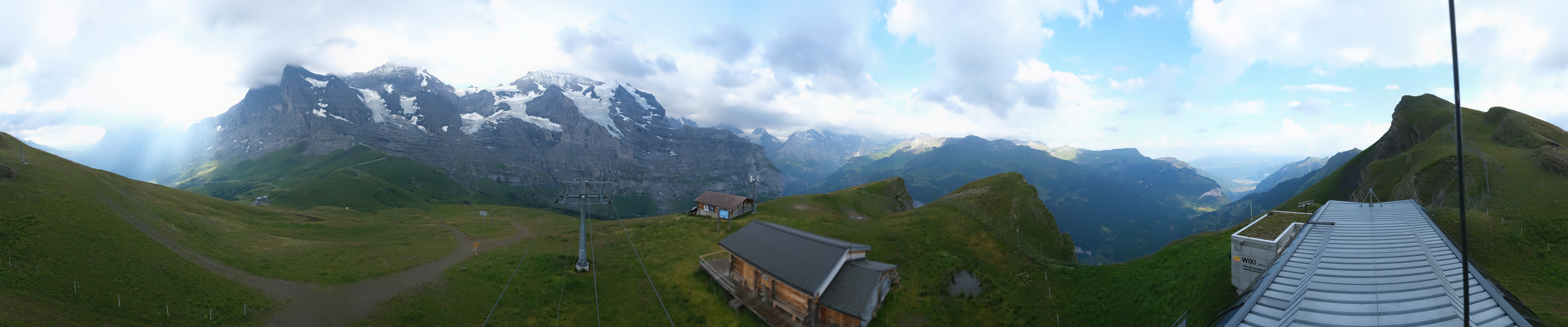 Archived image Webcam Top Station Lauberhorn, Grindelwald