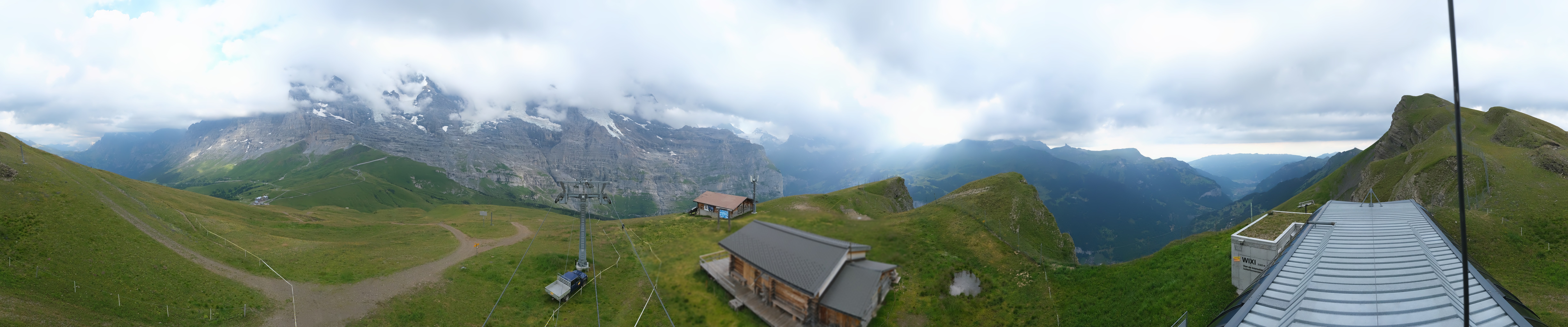 Archived image Webcam Top Station Lauberhorn, Grindelwald