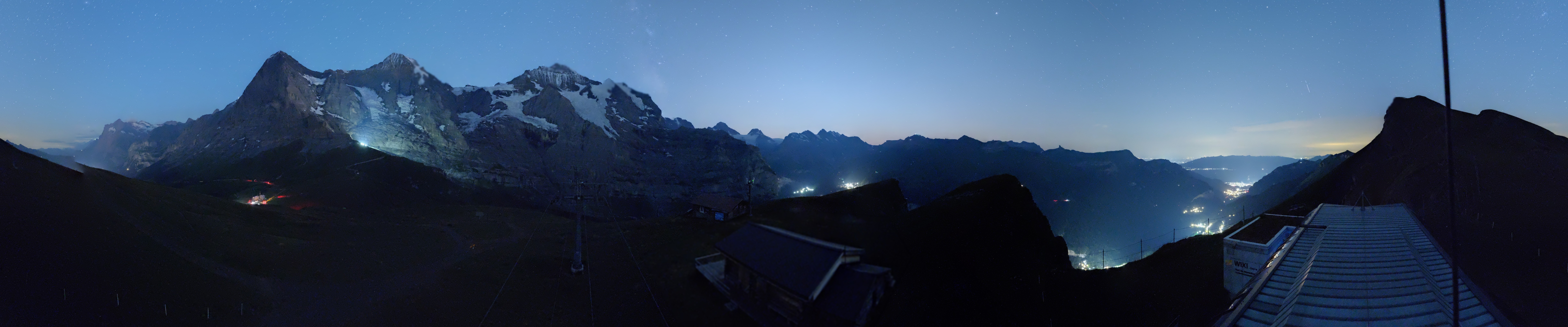 Archived image Webcam Top Station Lauberhorn, Grindelwald
