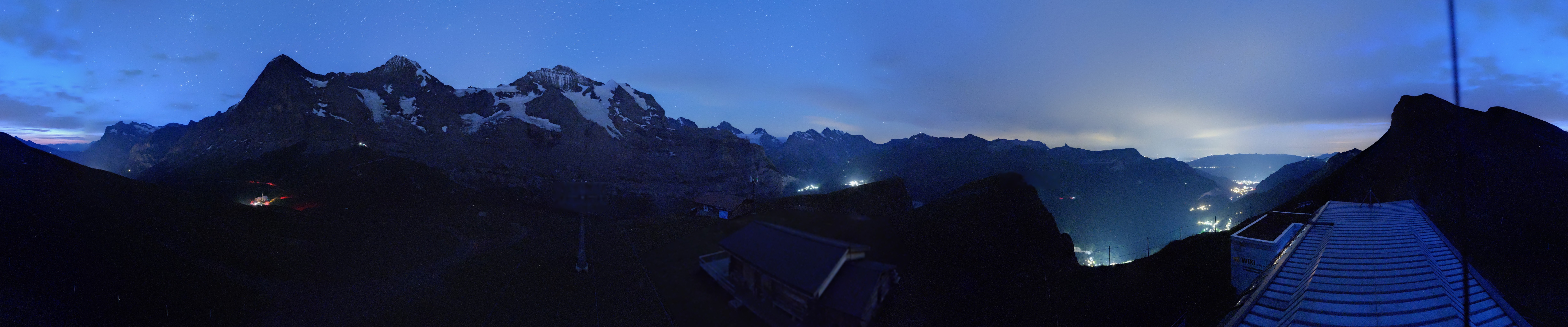 Archived image Webcam Top Station Lauberhorn, Grindelwald