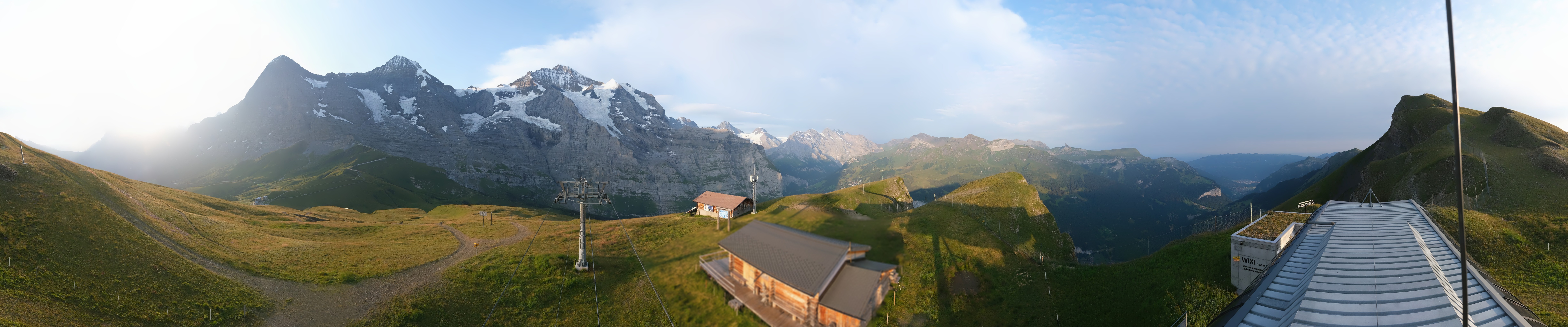 Archived image Webcam Top Station Lauberhorn, Grindelwald
