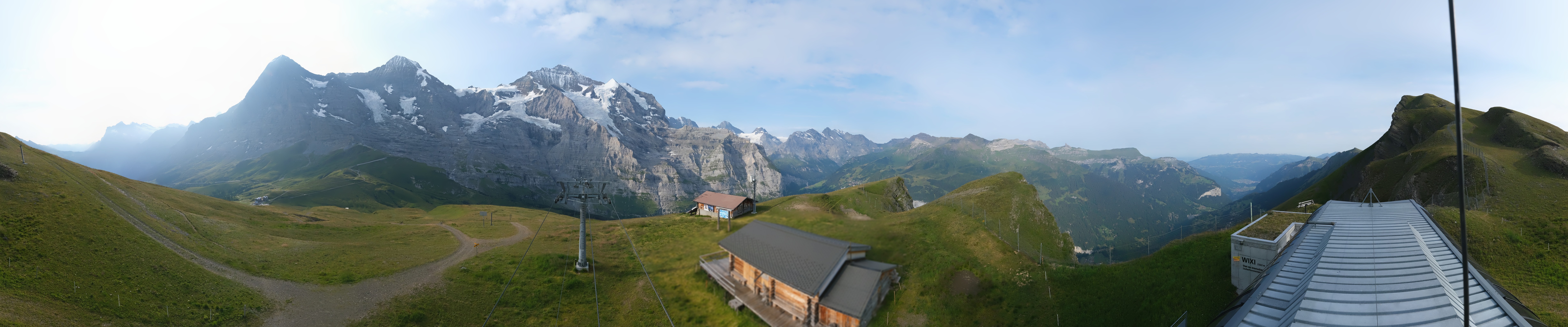 Archived image Webcam Top Station Lauberhorn, Grindelwald