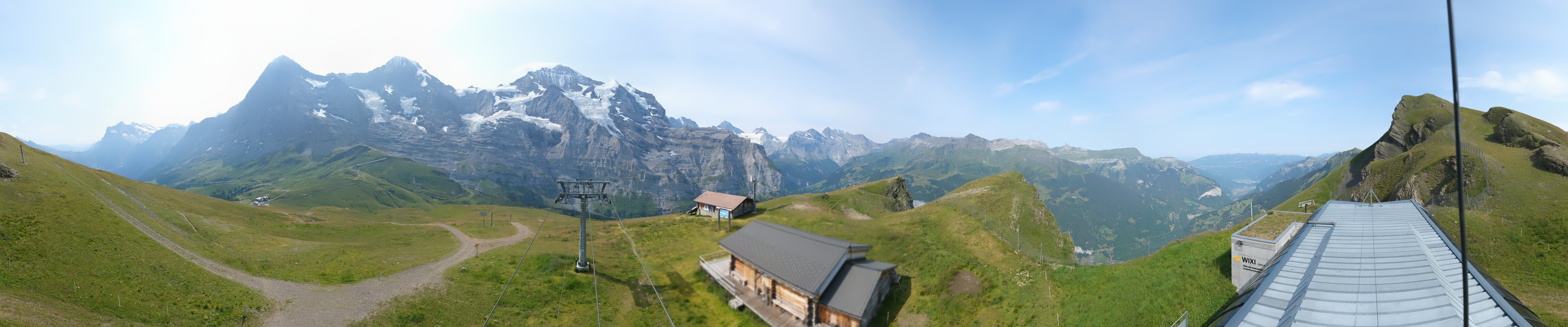 Archived image Webcam Top Station Lauberhorn, Grindelwald
