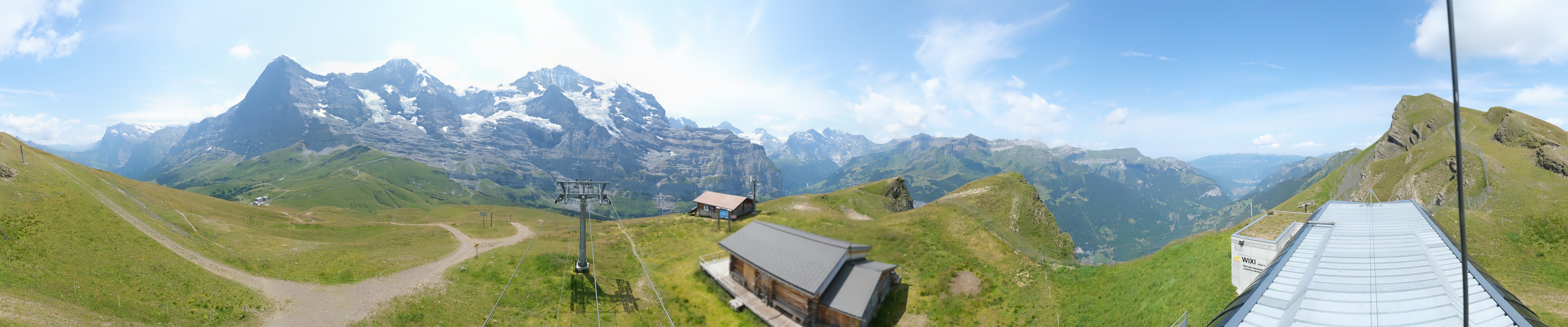 Archived image Webcam Top Station Lauberhorn, Grindelwald