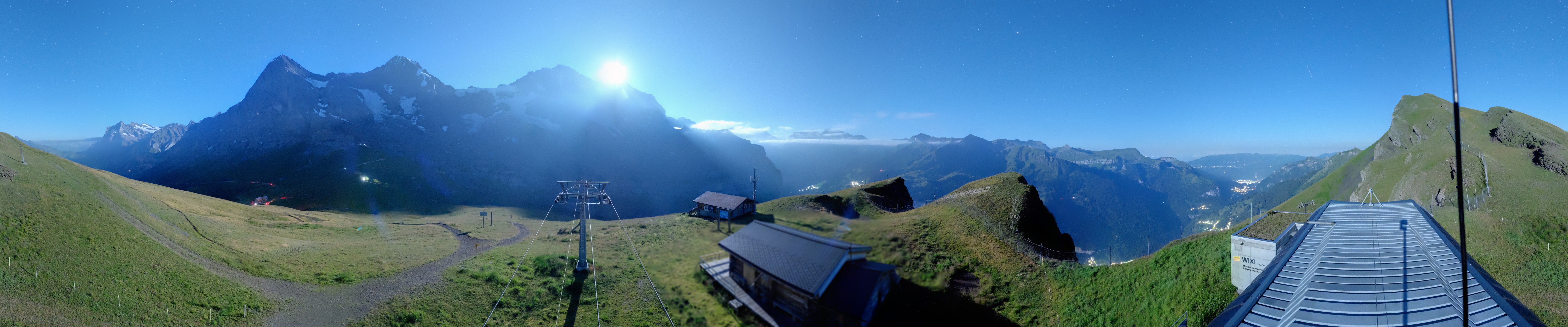 Archiv Foto Webcam Kleine Scheidegg-Lauberhorn, Grindelwald