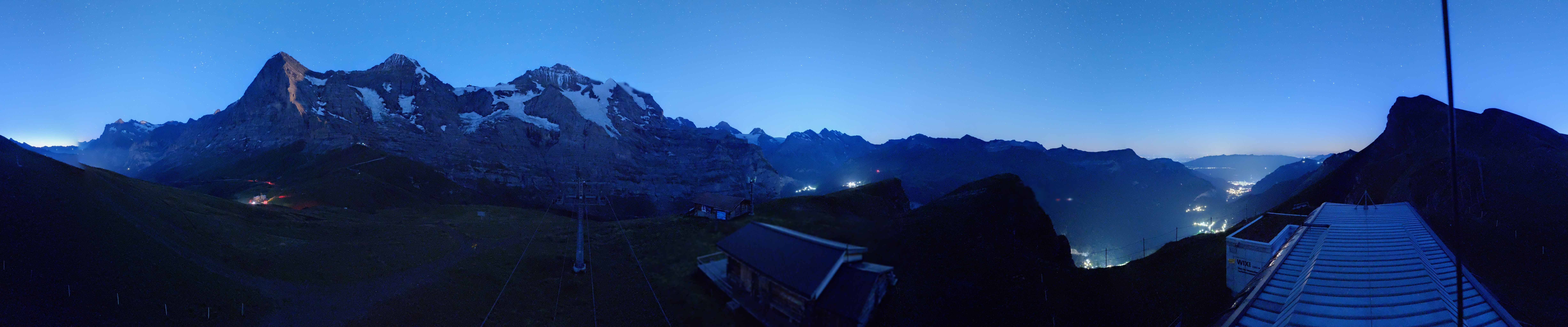 Archived image Webcam Top Station Lauberhorn, Grindelwald