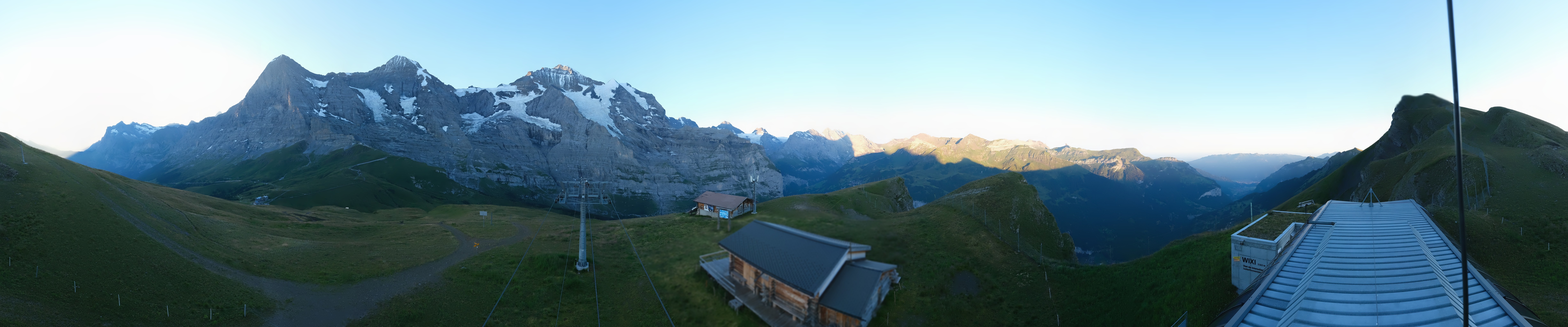 Archived image Webcam Top Station Lauberhorn, Grindelwald