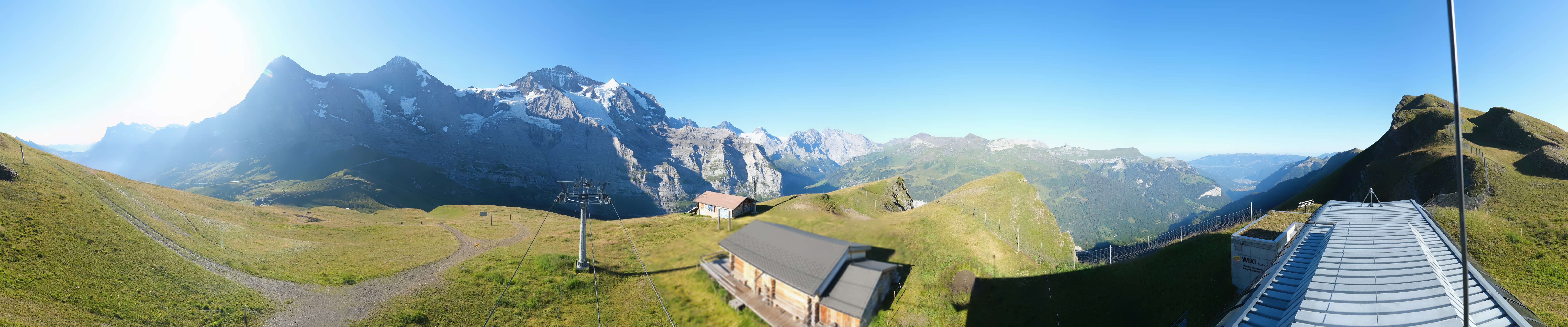 Archived image Webcam Top Station Lauberhorn, Grindelwald