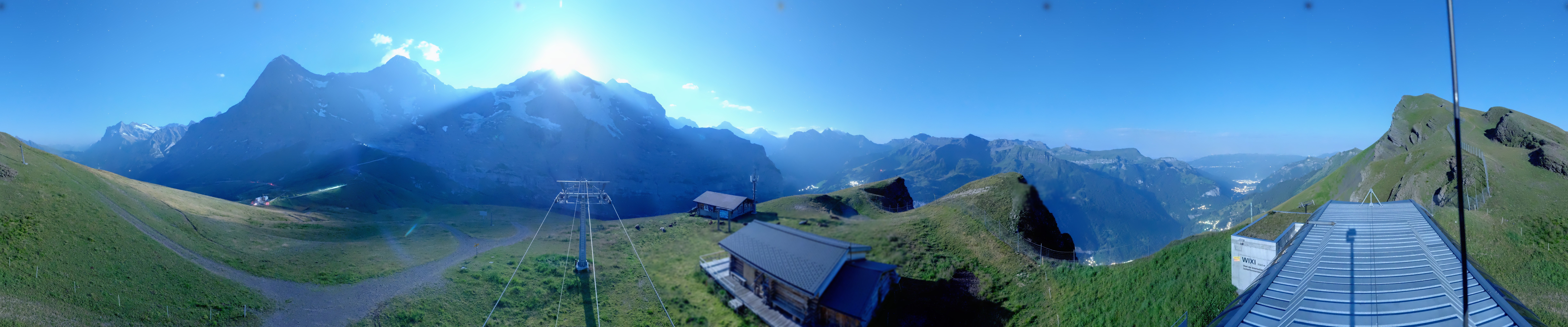 Archived image Webcam Top Station Lauberhorn, Grindelwald
