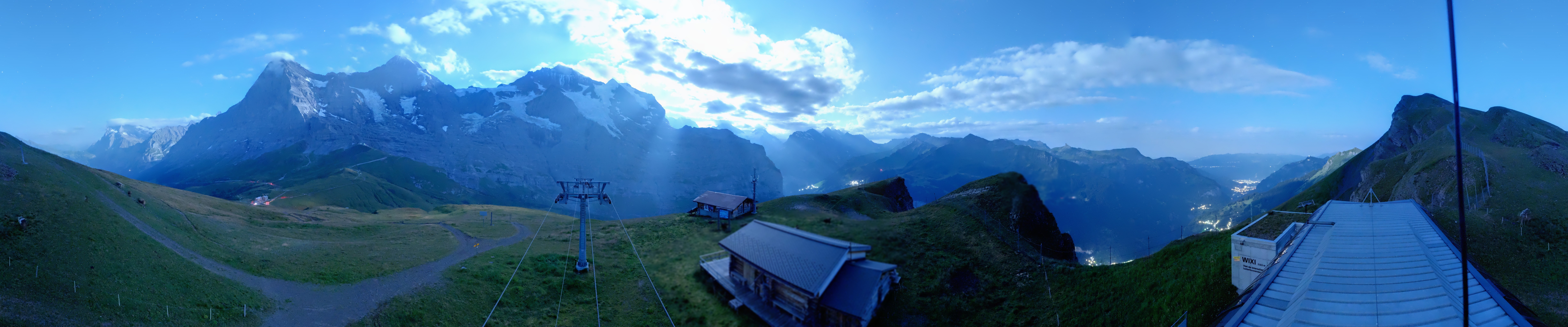 Archived image Webcam Top Station Lauberhorn, Grindelwald