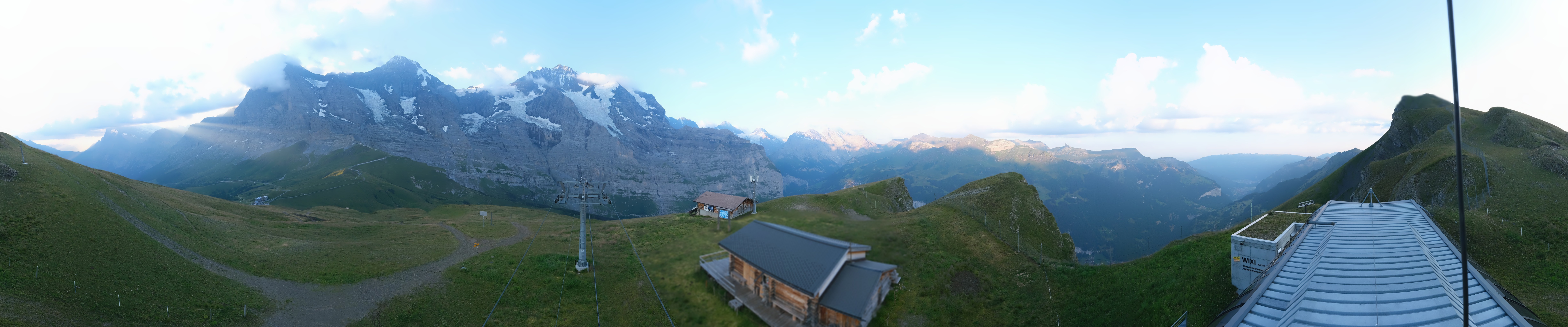 Archived image Webcam Top Station Lauberhorn, Grindelwald
