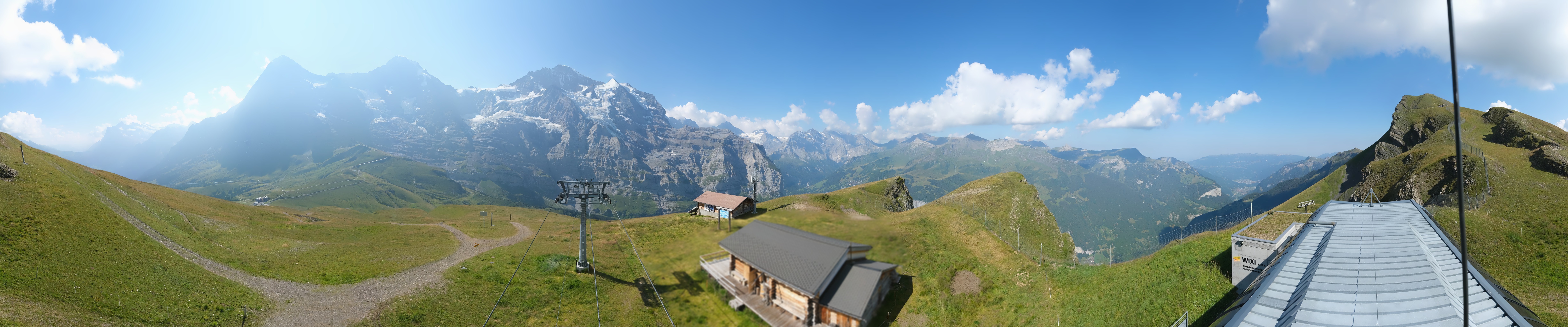 Archived image Webcam Top Station Lauberhorn, Grindelwald