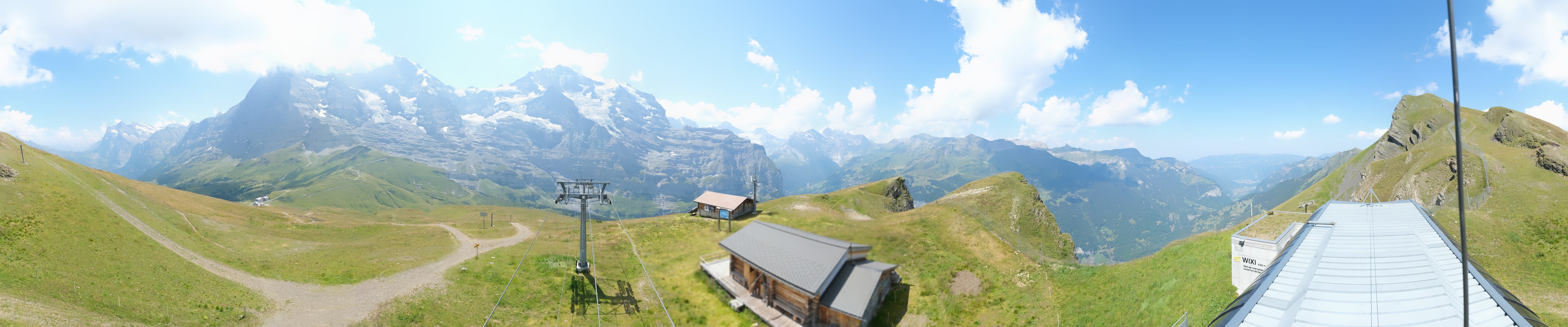 Archived image Webcam Top Station Lauberhorn, Grindelwald