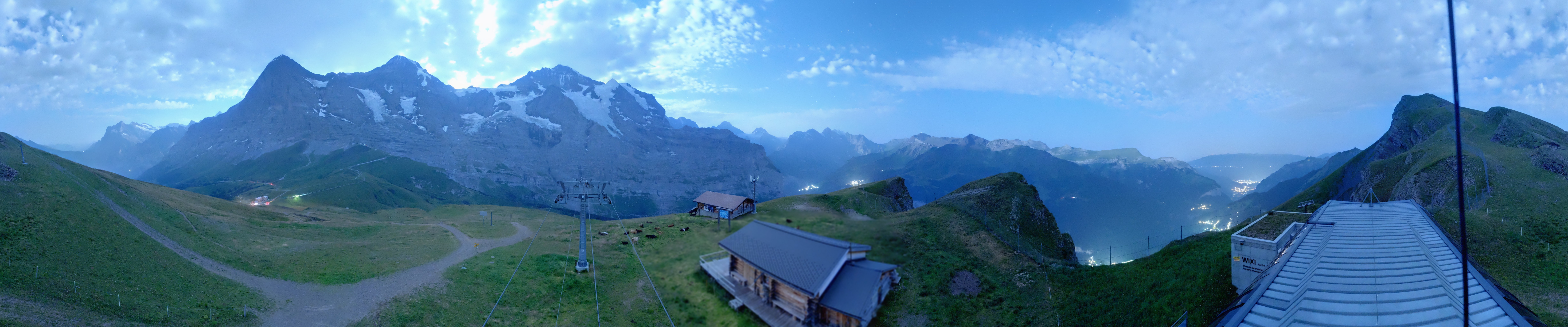Archiv Foto Webcam Kleine Scheidegg-Lauberhorn, Grindelwald