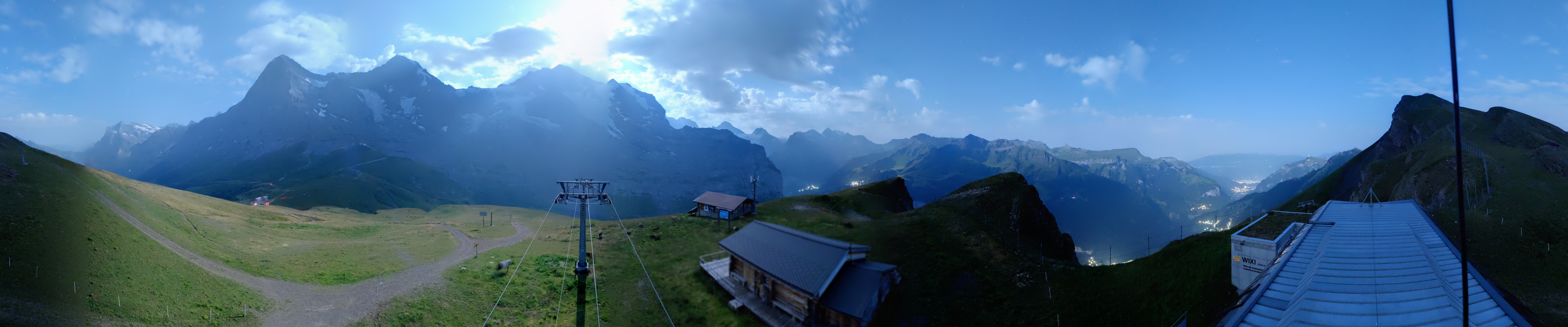 Archiv Foto Webcam Kleine Scheidegg-Lauberhorn, Grindelwald