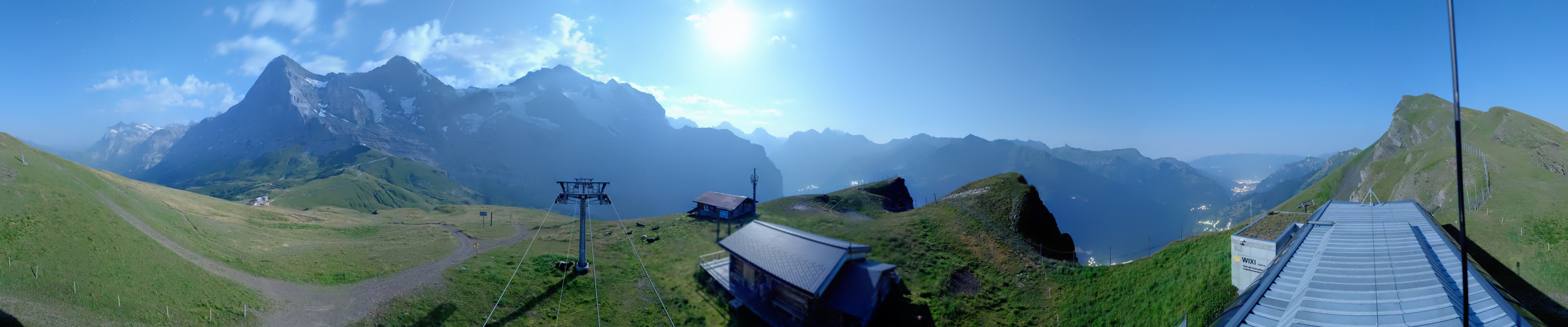 Archiv Foto Webcam Kleine Scheidegg-Lauberhorn, Grindelwald