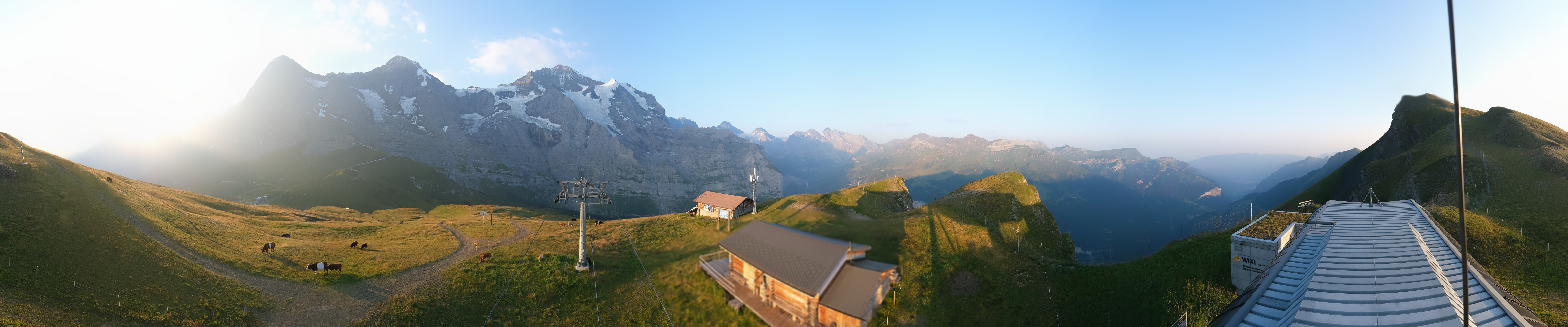 Archiv Foto Webcam Kleine Scheidegg-Lauberhorn, Grindelwald