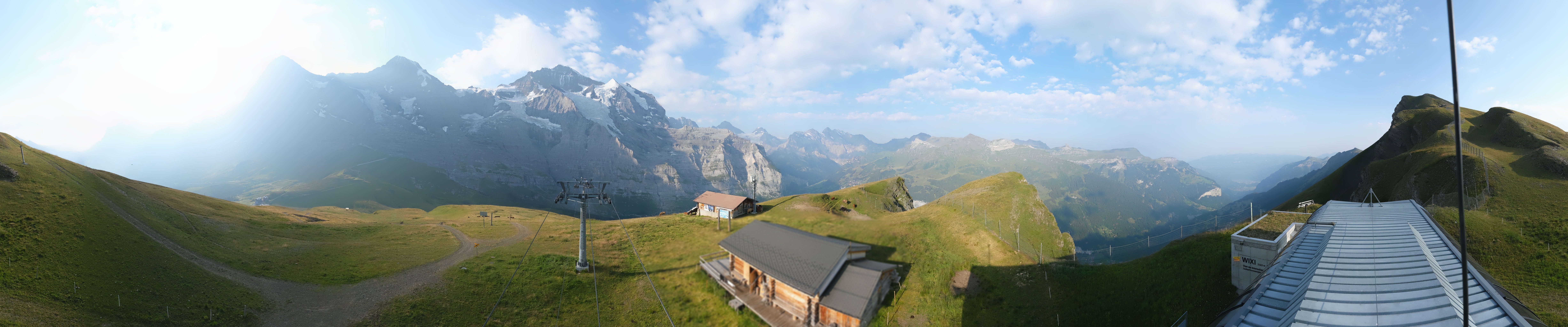 Archiv Foto Webcam Kleine Scheidegg-Lauberhorn, Grindelwald