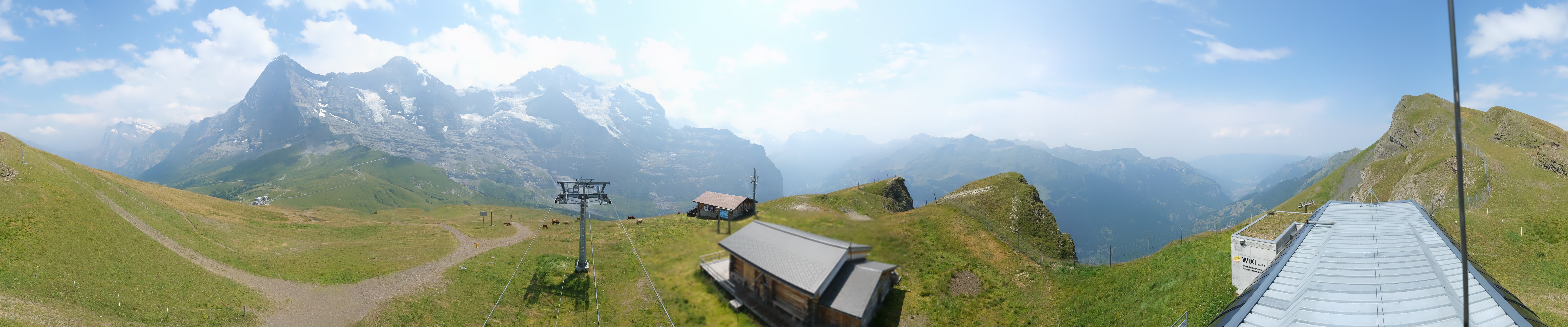 Archiv Foto Webcam Kleine Scheidegg-Lauberhorn, Grindelwald