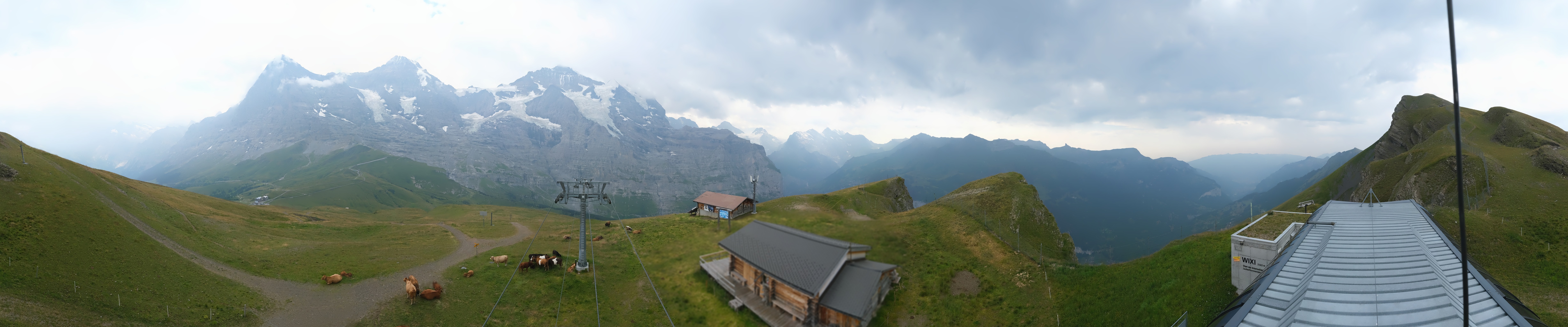 Archiv Foto Webcam Kleine Scheidegg-Lauberhorn, Grindelwald