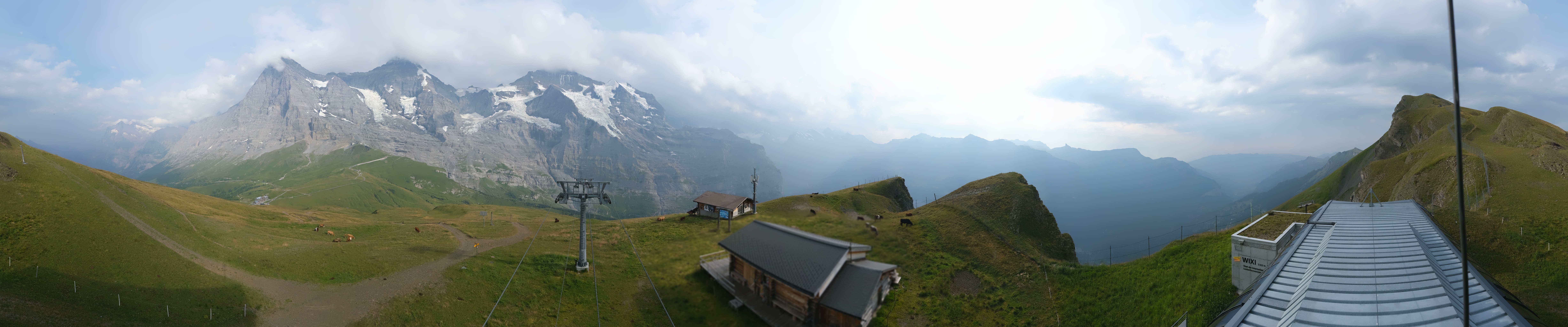 Archiv Foto Webcam Kleine Scheidegg-Lauberhorn, Grindelwald