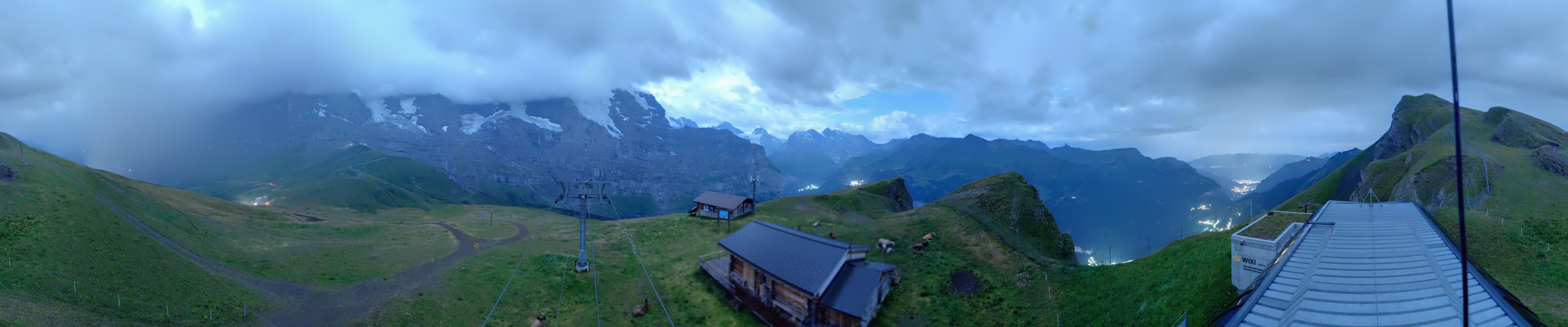 Archiv Foto Webcam Kleine Scheidegg-Lauberhorn, Grindelwald