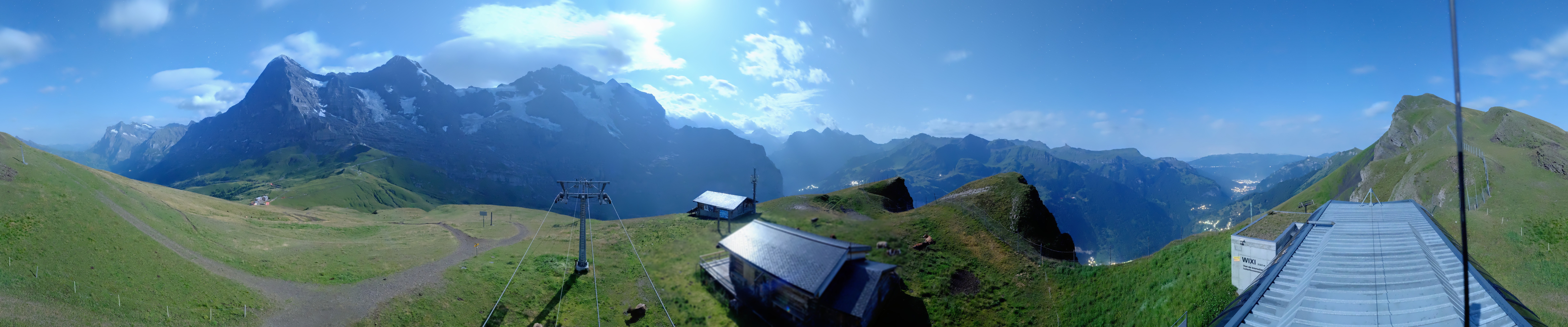 Archiv Foto Webcam Kleine Scheidegg-Lauberhorn, Grindelwald