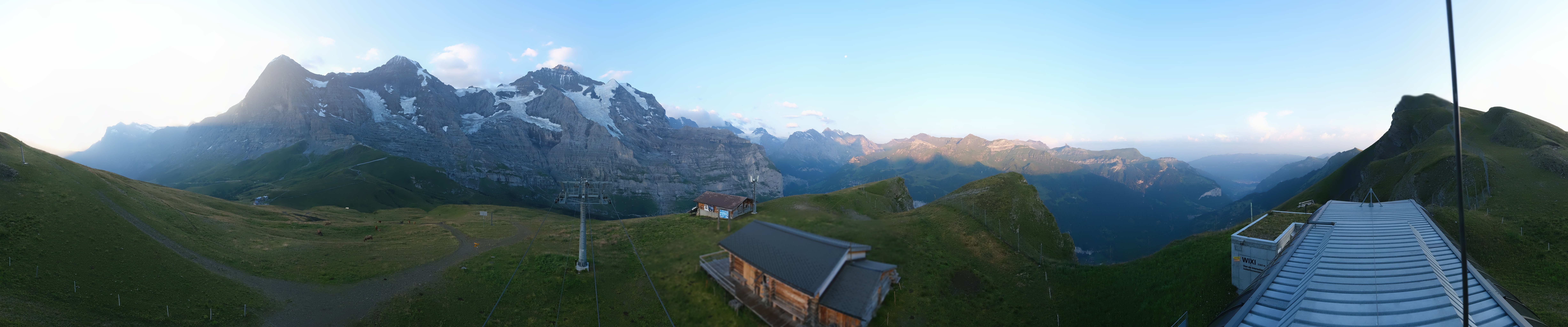 Archiv Foto Webcam Kleine Scheidegg-Lauberhorn, Grindelwald