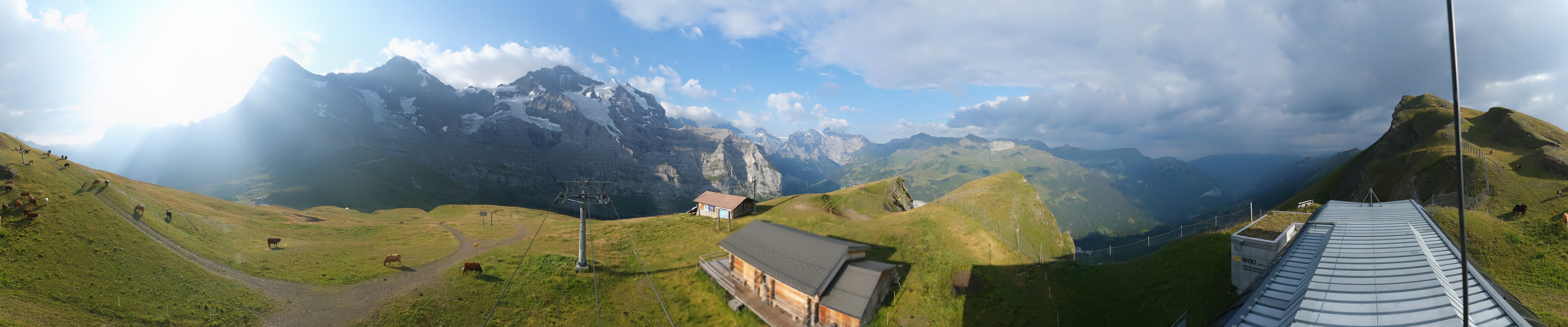 Archiv Foto Webcam Kleine Scheidegg-Lauberhorn, Grindelwald