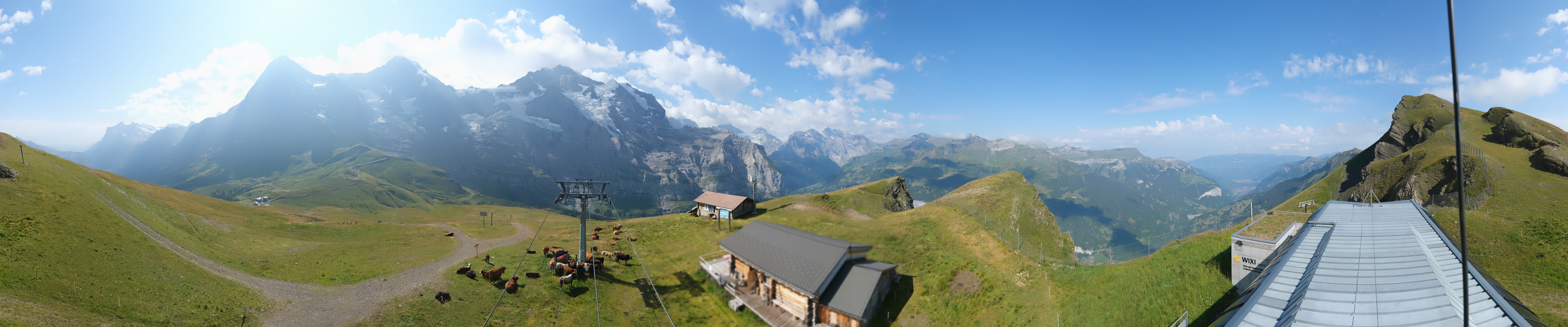 Archiv Foto Webcam Kleine Scheidegg-Lauberhorn, Grindelwald