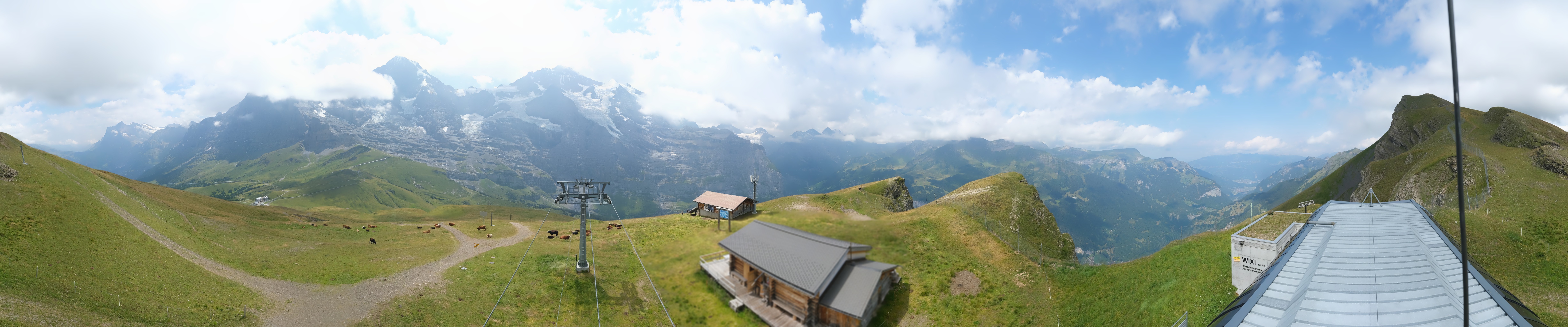Archiv Foto Webcam Kleine Scheidegg-Lauberhorn, Grindelwald