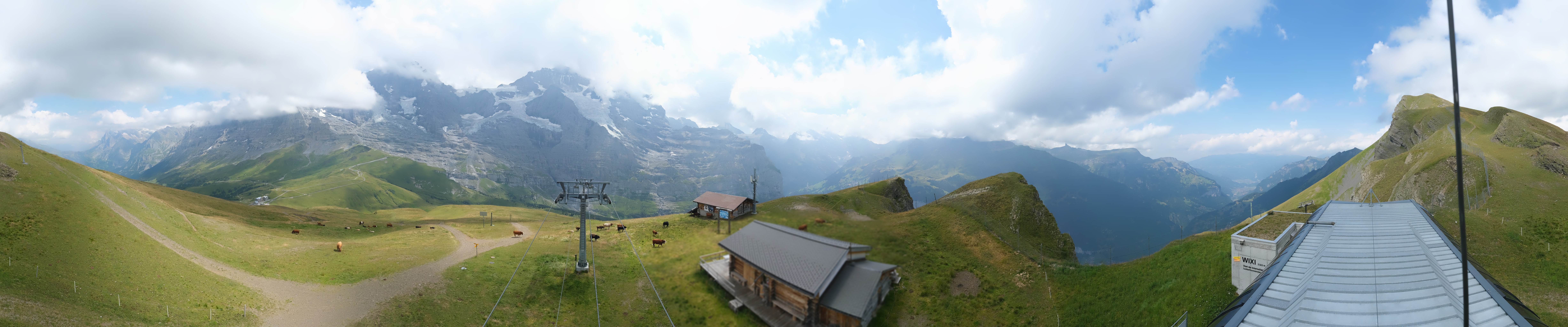 Archiv Foto Webcam Kleine Scheidegg-Lauberhorn, Grindelwald