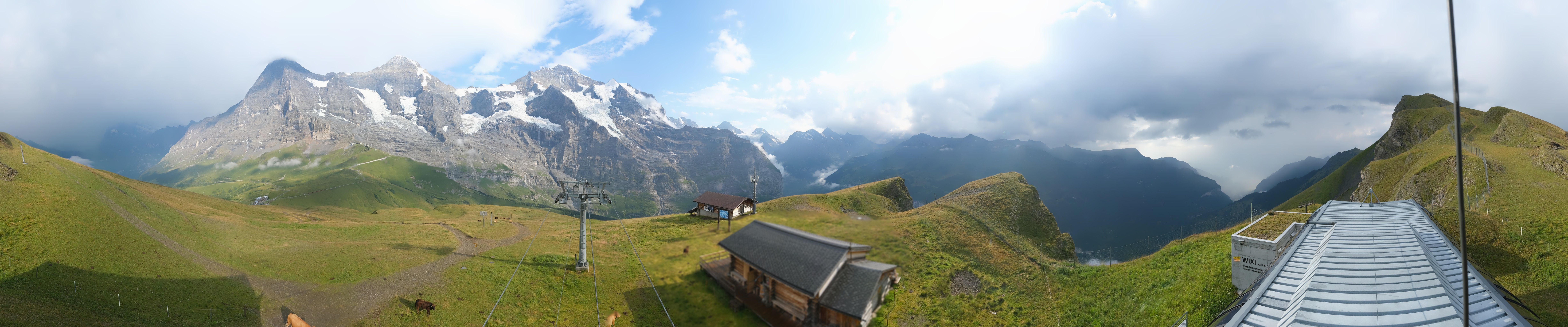 Archiv Foto Webcam Kleine Scheidegg-Lauberhorn, Grindelwald