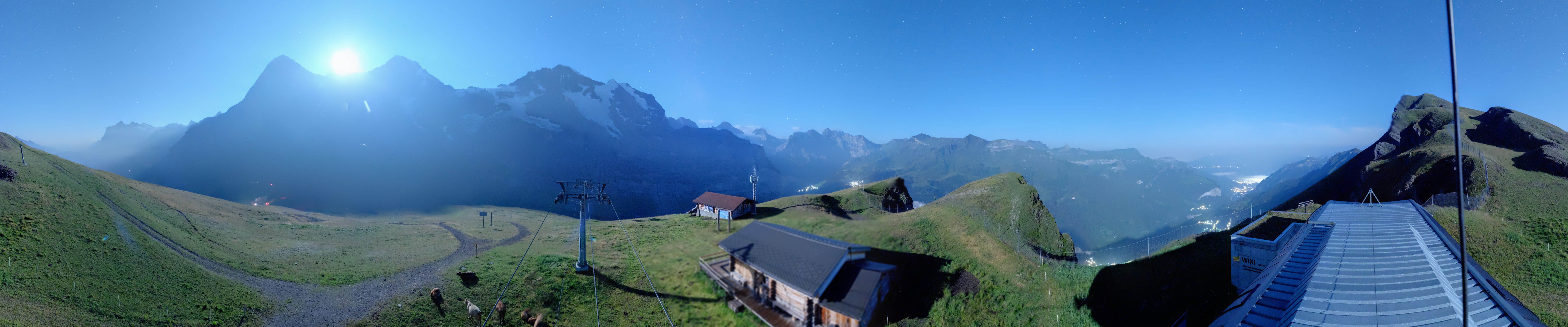 Archiv Foto Webcam Kleine Scheidegg-Lauberhorn, Grindelwald