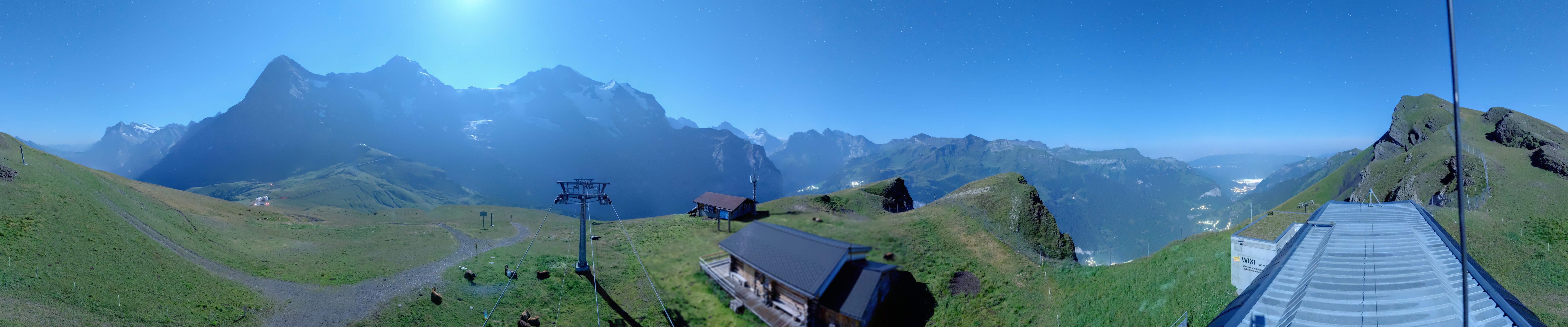 Archiv Foto Webcam Kleine Scheidegg-Lauberhorn, Grindelwald