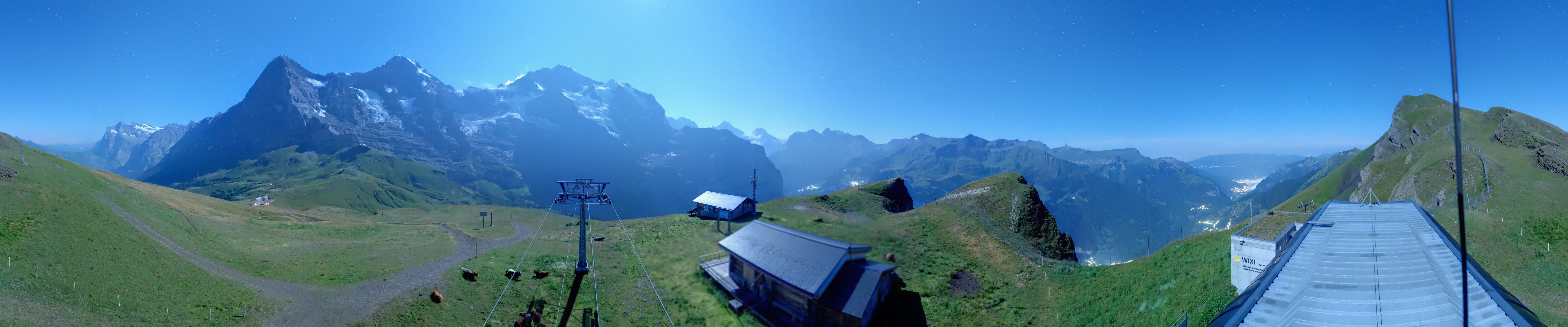 Archiv Foto Webcam Kleine Scheidegg-Lauberhorn, Grindelwald