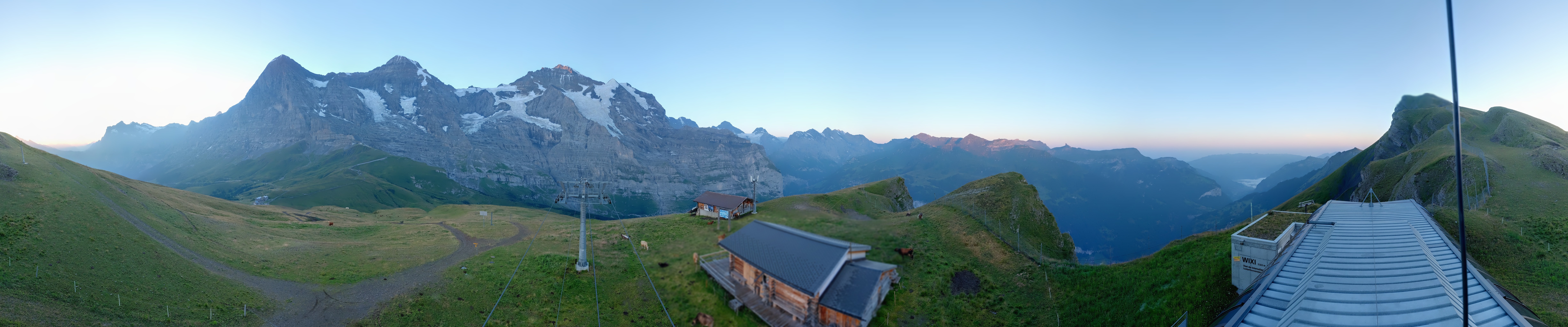 Archived image Webcam Top Station Lauberhorn, Grindelwald